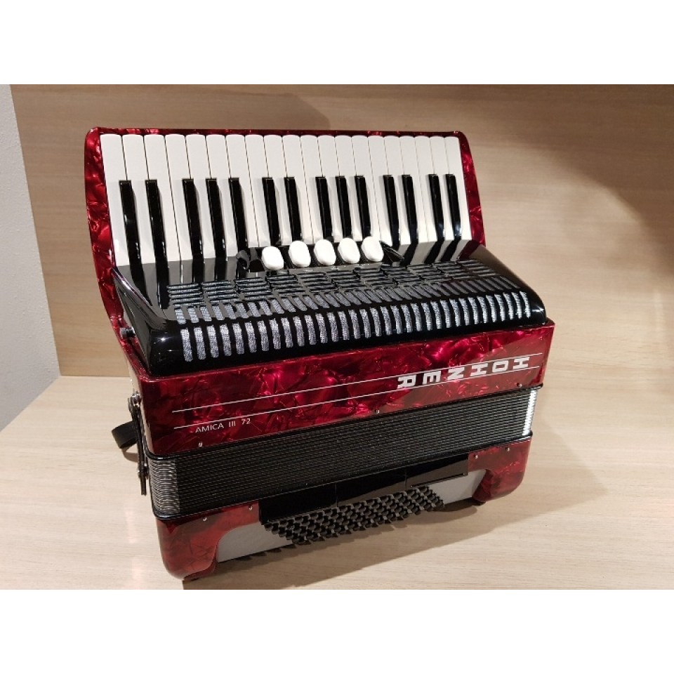 Hohner Amica III 72 Red (design 1)
