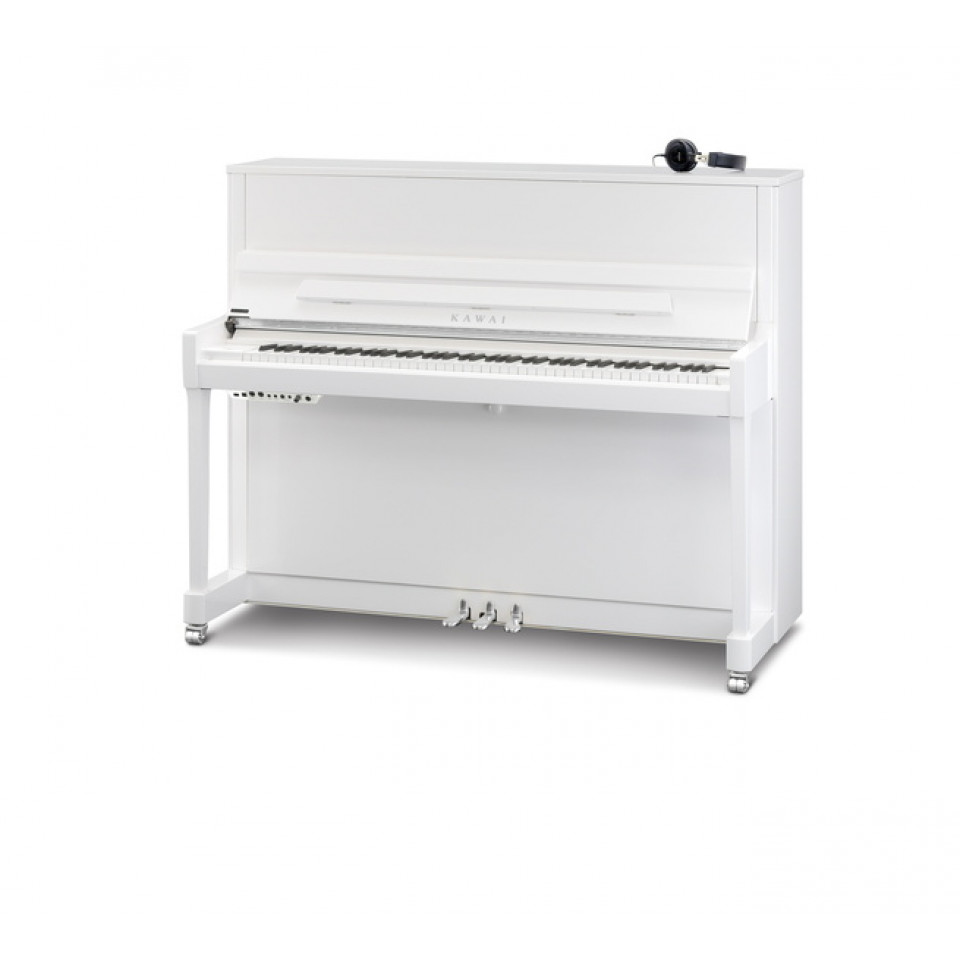 Kawai K-300SL ATX4SL PWH Anytime Piano wit hoogglans Silver Line