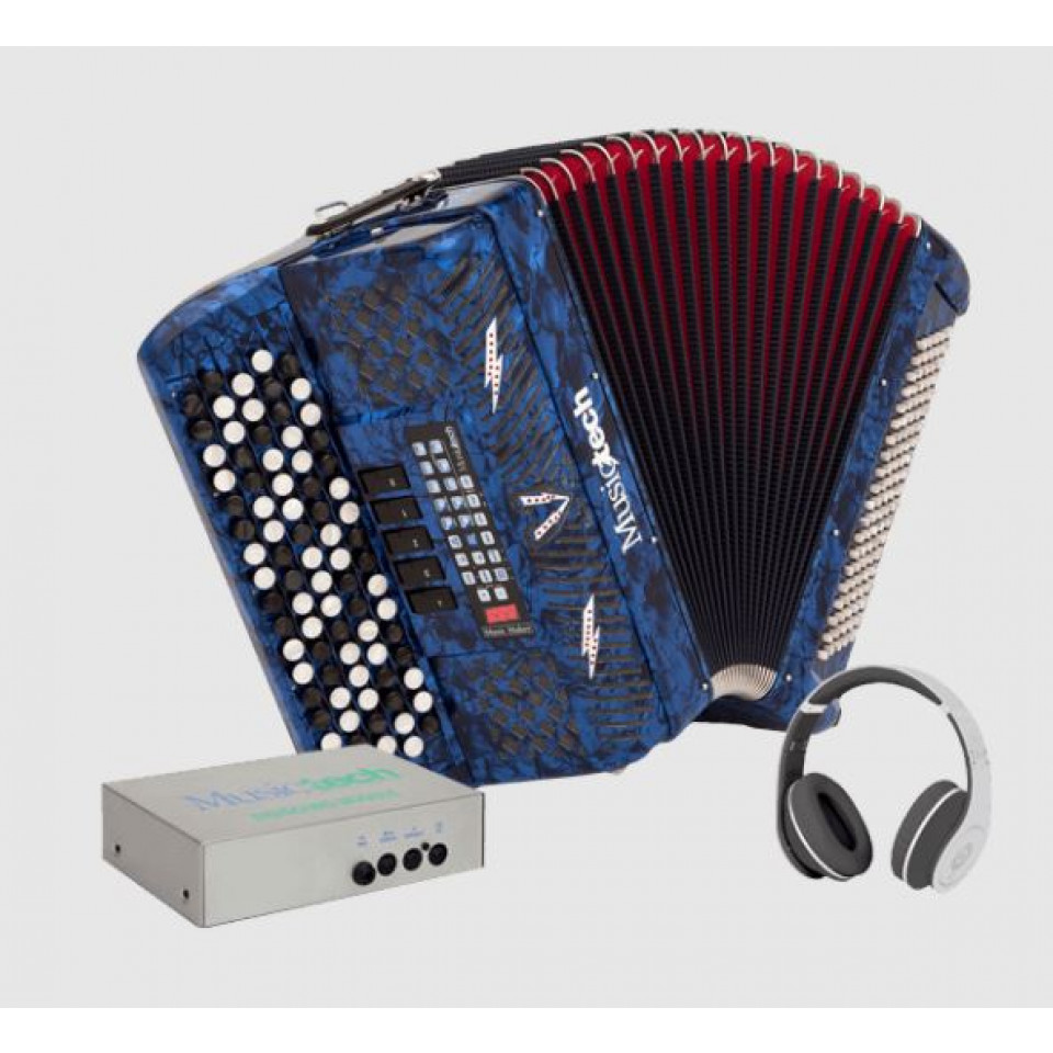 Musictech Music Maker Digital 50 digitale accordeon chromatisch